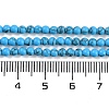 Synthetic Turquoise Beads Strands G-U004-02J-5