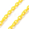Personalized ABS Plastic Cable Chain Necklaces NJEW-JN02996-M-4