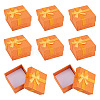 Square Paper Jewelry Gift Boxes with Bowknot CON-TAC0010-80A-2