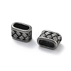 304 Stainless Steel Slide Charms/Slider Beads STAS-I181-045AS-2