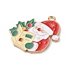 Alloy Enamel Pendants ENAM-B030-02G-08-2