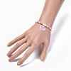 Handmade Polymer Clay Heishi Beads Kids Stretch Bracelets BJEW-JB04345-5