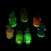 Luminous Translucent Resin Pendants RESI-D057-10-5