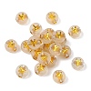 Luminous Transparent Acrylic Beads OACR-P037-01B-Y-2