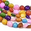 Dyed Natural White Jade Beads Strands GG-CBACF26-B01-03-3