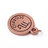 Brass Pendants KK-I668-01ARG-09-2