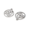 316 Surgical Stainless Steel Charms STAS-C096-11E-P-2