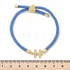 Adjustable Nylon Cord Bracelets BJEW-C096-01G-08-5