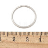 304 Stainless Steel Plain Band Rings STAS-I160-F03-P-5