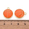 Alloy Enamel Pendants ENAM-T025-02G-02-3