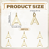 8Pcs Brass Charms KK-LP0001-85A-2