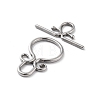 304 Stainless Steel Toggle Clasps STAS-A092-01P-2