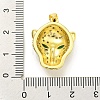 Brass Micro Pave Cubic Zirconia Pendants KK-K354-14A-G-3