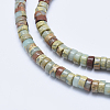 Natural Aqua Terra Jasper Beads Strands G-E444-17-6mm-3