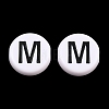 Opaque Acrylic European Beads AC-CBA3BDD-01M-1