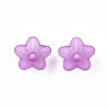 Transparent Acrylic Beads X-PL554-16-2