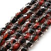 Two Tone Resin Beads Strands GLAA-T035-02F-1