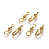 Tibetan Style Alloy S-Hook Clasps TIBE-L003-031AG-1