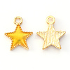 Alloy Enamel Charms ENAM-S121-024D-1