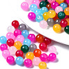 Baking Painted Glass Beads DGLA-N033-08-3