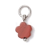Natural Mixed Gemstone Pendants PALLOY-JF05138-02-3