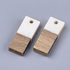 Resin & Walnut Wood Pendants RESI-S358-32A-2