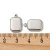 304 Stainless Steel Charms STAS-L022-185P-3