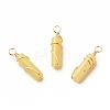 Natural Lemon Jade Pendants PALLOY-JF01453-08-1