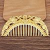 Double Phoenix Alloy Hair Comb Finding PW-WG3768C-02-1