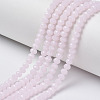 Glass Beads Strands EGLA-A044-J4mm-D02-1