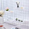 4Pcs Plastic Hanging Trays for Mesh Display AJEW-GO0004-51-4