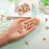 DIY Rainbow Color Pride Jewelry Making Finding Kit DIY-TA0004-73-14