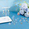 120Pcs 6 Styles Glass & Plastic Globle Pendants GLAA-PH0004-65-4