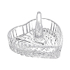 Heart-Shaped Glass Ring Holder AJEW-WH0643-265A-1