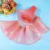 5 Yards Polyester Ruffled Ribbon OCOR-TA0004-06A-5