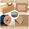 50M Kraft Paper Adhesive Tape AJEW-GF0014-26-4