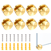 8 Sets Brass Mirror Holder Clips TOOL-DL0001-08-1