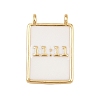 Brass Enamel Pendants KK-L251-01G-C04-1