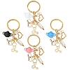 Alloy Enamel Keychain KEYC-YW00081-01-2