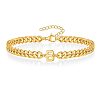 Letter 304 Stainless Steel Link Bracelets FS-WG7830E-02-1