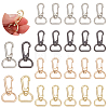 WADORN 24Pcs 4 Colors Zinc Alloy Swivel Clasps FIND-WR0006-72-1