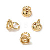 Brass Bead Cap Pendant Bails KK-CBA50B0-23G-1