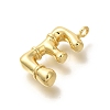 Rack Plating Brass Pendants KK-I722-08G-E-2