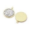 Brass Pendants KK-Q006-25G-3