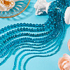 11 Strands 11 Styles Electroplate Glass Beads Strands EGLA-TA0003-05-5