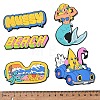 Beach Theme PVC Plastic Cabochons PL-CBABCB6-06-3