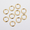 304 Stainless Steel Linking Rings X-STAS-F155-06G-10mm-1
