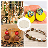 150Pcs Wooden Beads WOOD-DR0001-02B-5