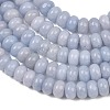 Dyed Natural White Jade Beads Strands G-G107-A37-01-2