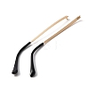 2Pcs Alloy Eyeglasses Arm FIND-WH0128-29G-1